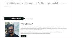 Desktop Screenshot of huseyindenizcakir.com